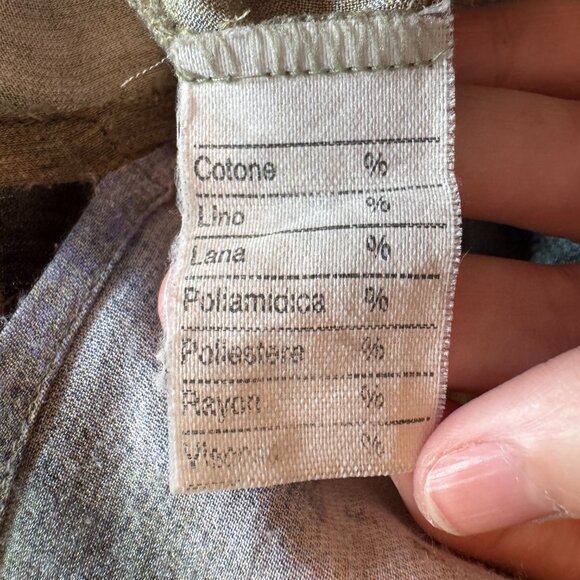 Tenax Dress Size Small Fairy Grunge Made in Italy Fairycore Y2K Art to Wear READ - Picture 14 of 15